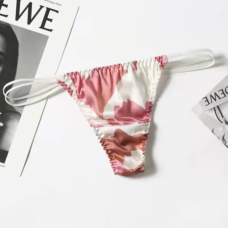 Silk Sexy Seamless Thong - Fashion Men's Panties