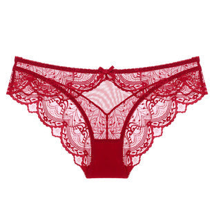 Sexy bow romantic lace panties