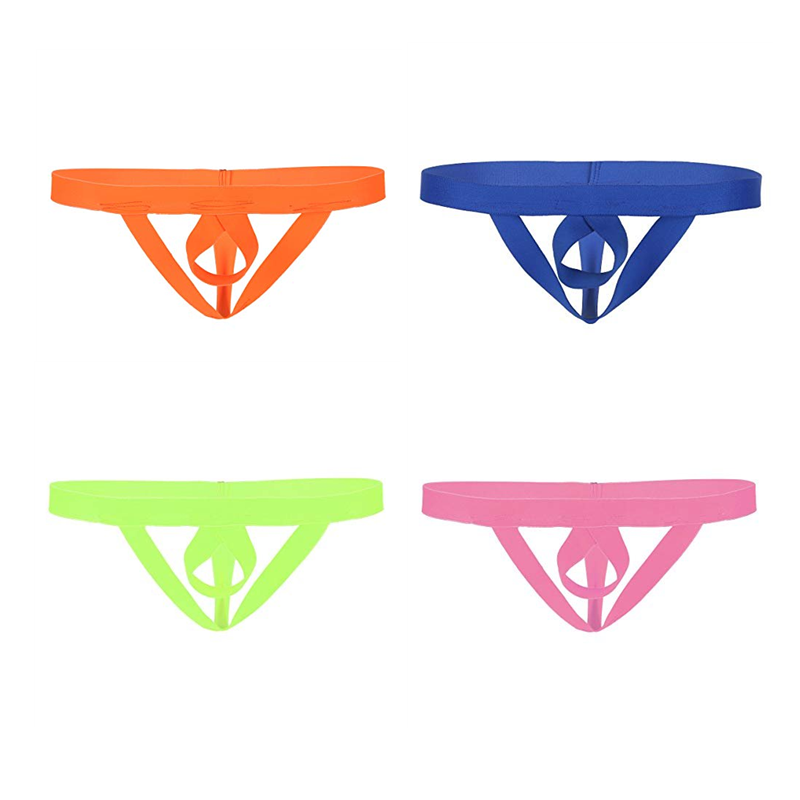 Men's open back T-strap bikini briefs - Fashion Men's Panties