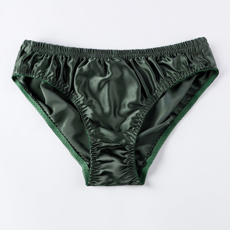 Men's Sexy Translucent High Quality Silk Briefs - Fashion Men's Panties
