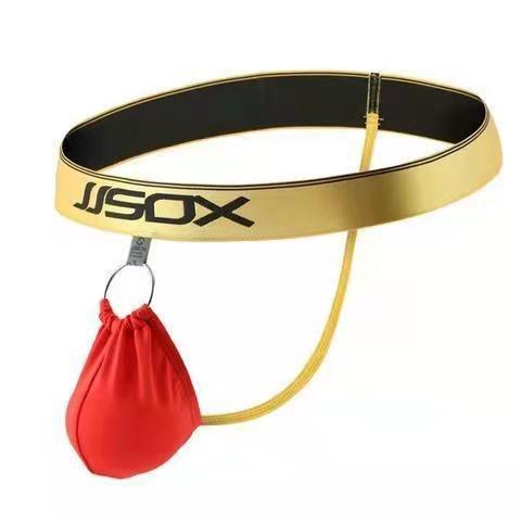 Sexy Wide Belt Hoop Fluorescent Thong -