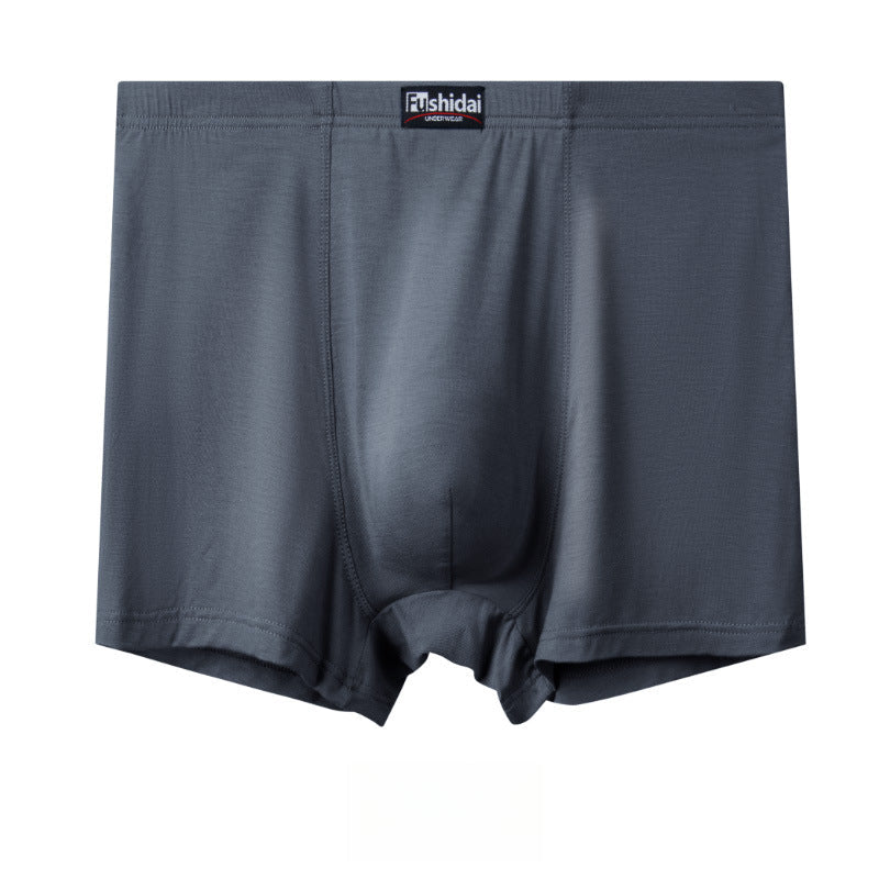 Men's High Waist Breathable Large Size Boxer Briefs