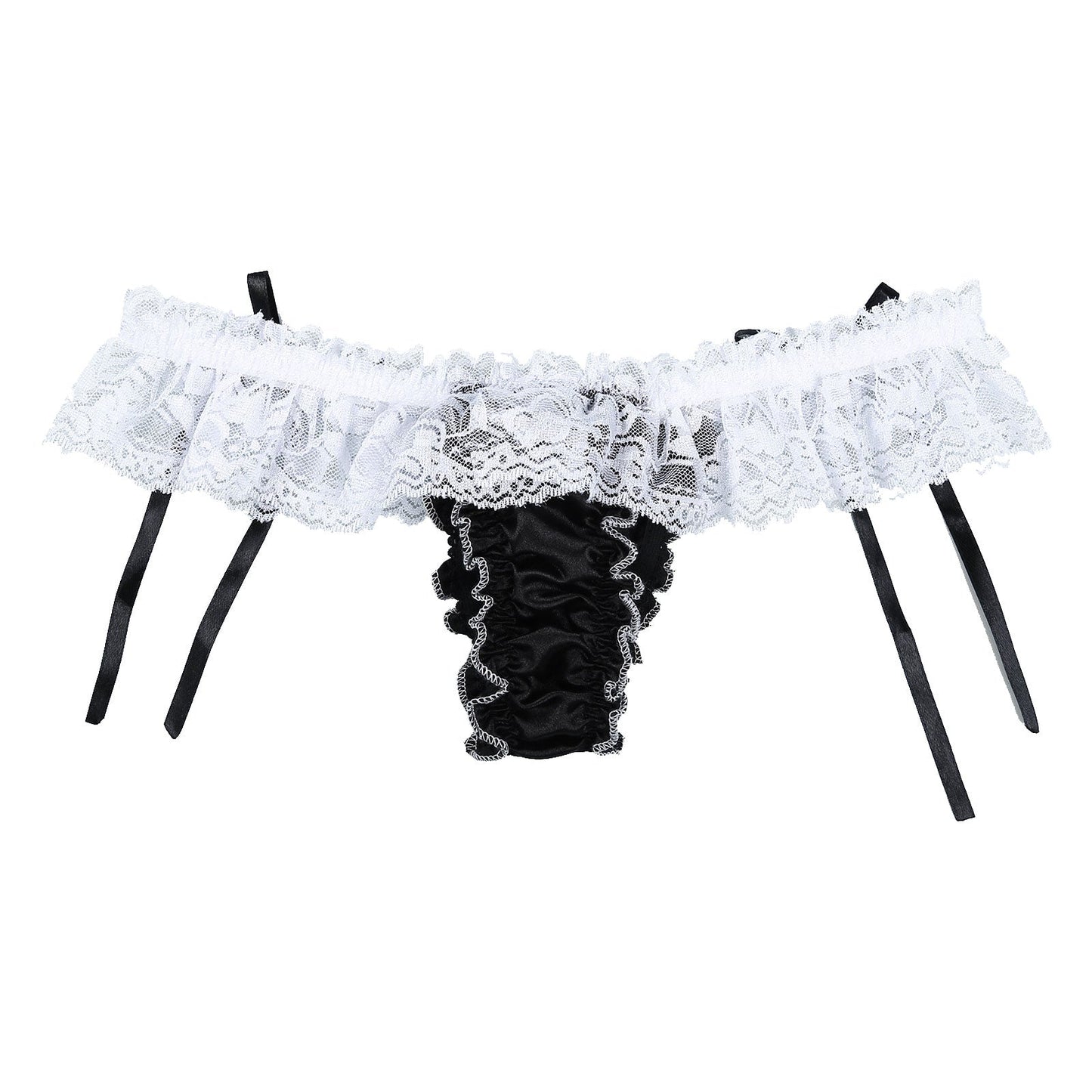 Sexy Men Cute Lace Thong - Fashion Men's Panties