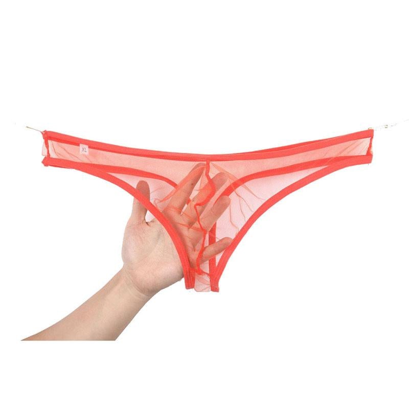 Men's Transparent Ultra Thin Sexy Thong