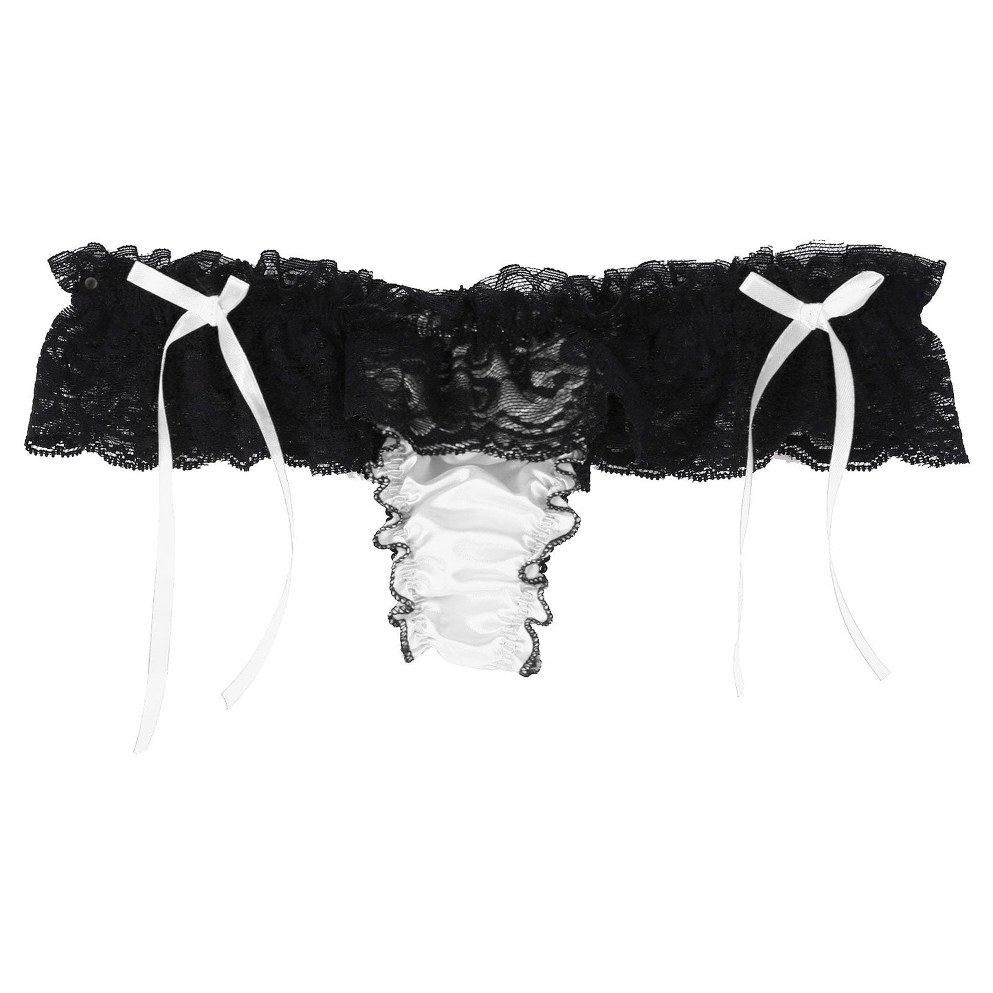 Sexy Men Cute Lace Thong - Fashion Men's Panties