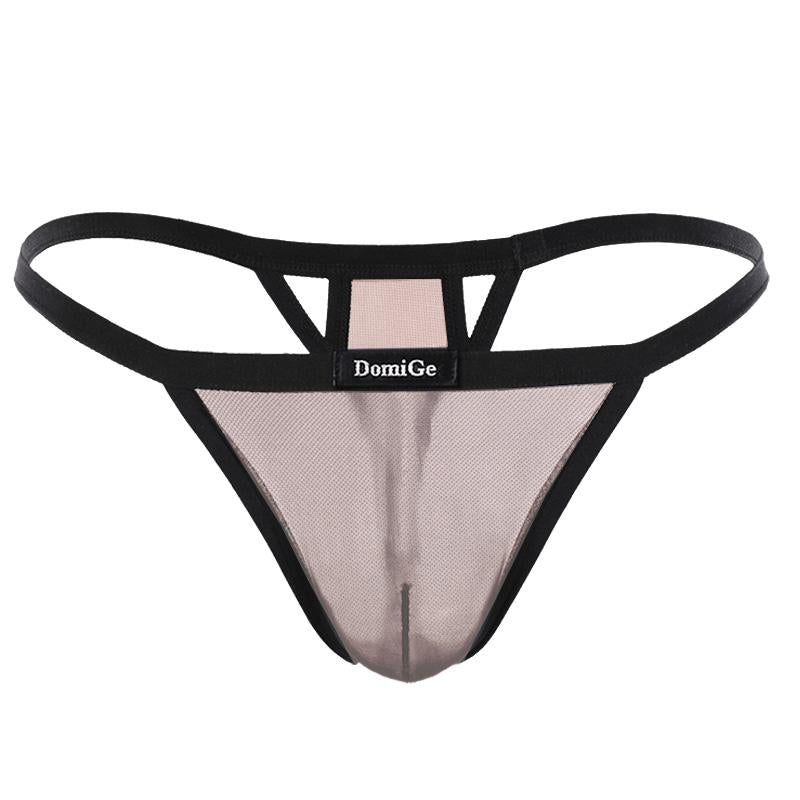 Seamless Fashion Men's Sexy Mesh Thong
