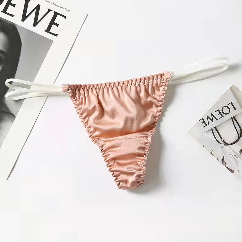 Silk Sexy Seamless Thong - Fashion Men's Panties