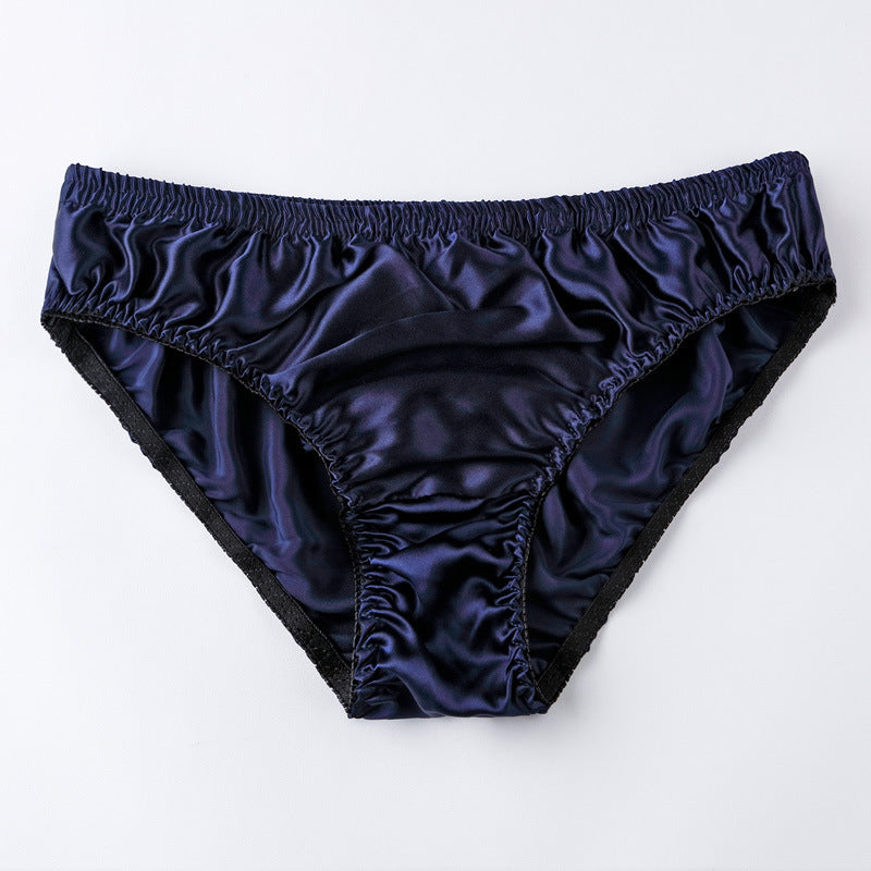 Men's Sexy Translucent High Quality Silk Briefs - Fashion Men's Panties