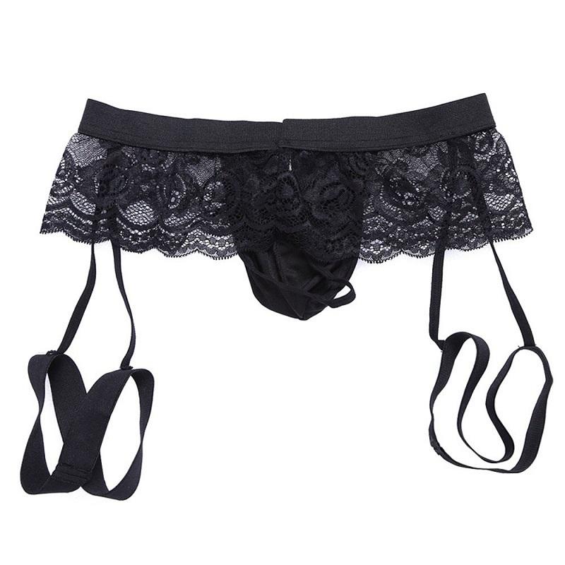 Men's Sexy Lace Thong