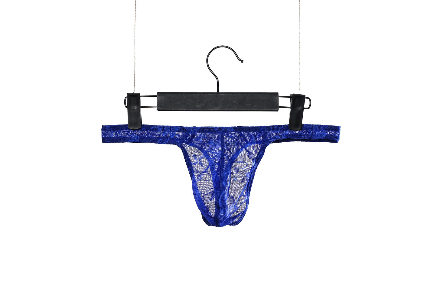 Men's Lace Sexy Breathable Low Rise Thong