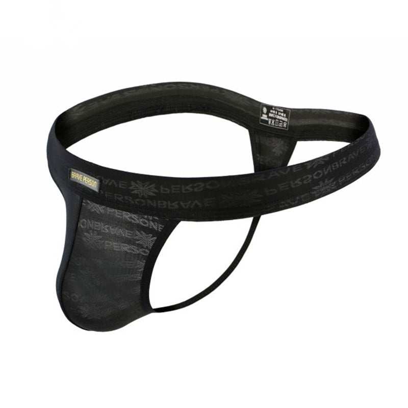 Men's Mesh Print Thong - Fashion Men's Panties