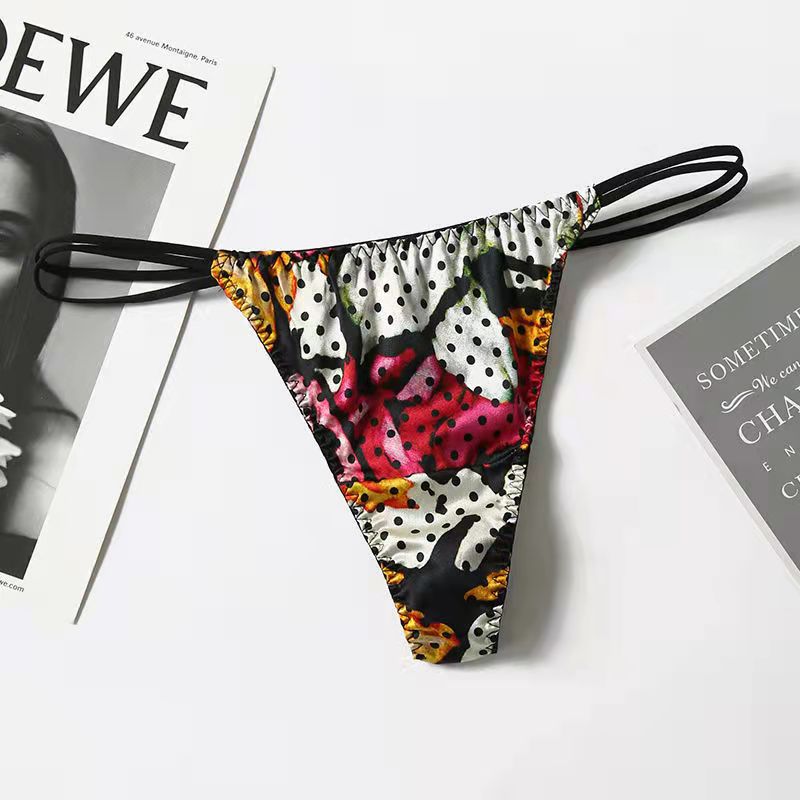 Silk Sexy Seamless Thong - Fashion Men's Panties