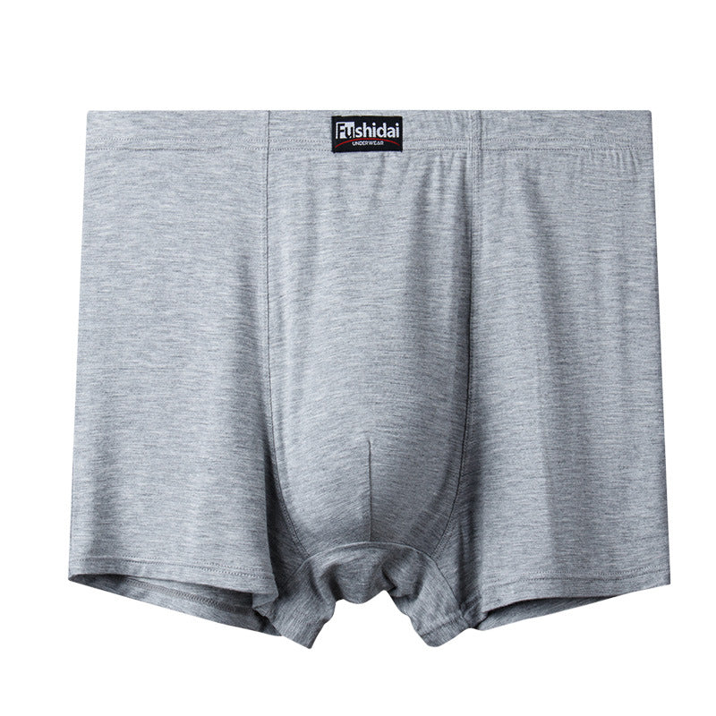 Men's High Waist Breathable Large Size Boxer Briefs