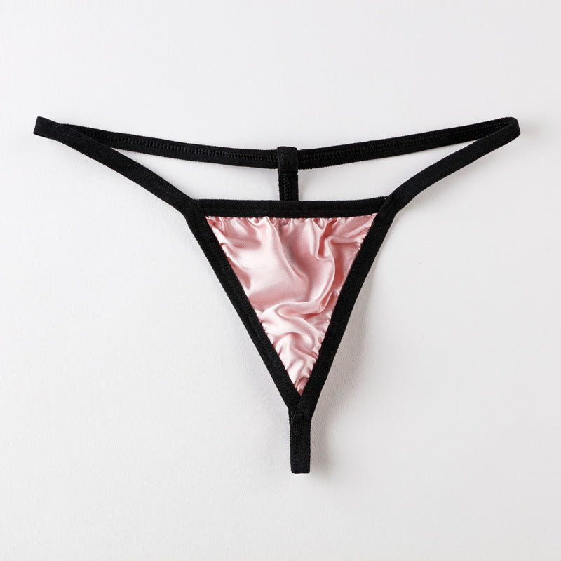 100% Mulberry Silk Low Rise Thong