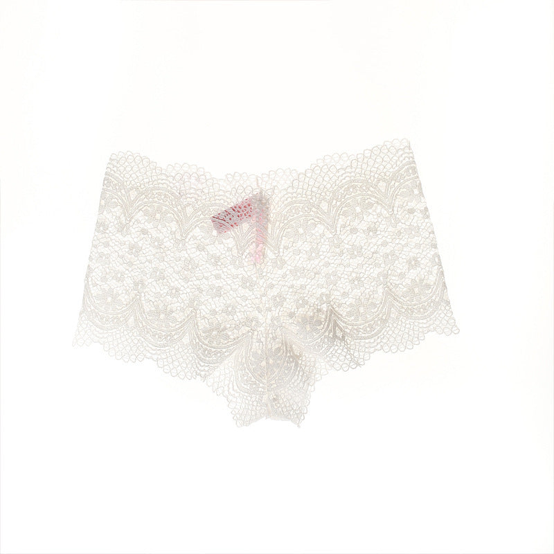 Sexy Lace Seamless Boxer Briefs