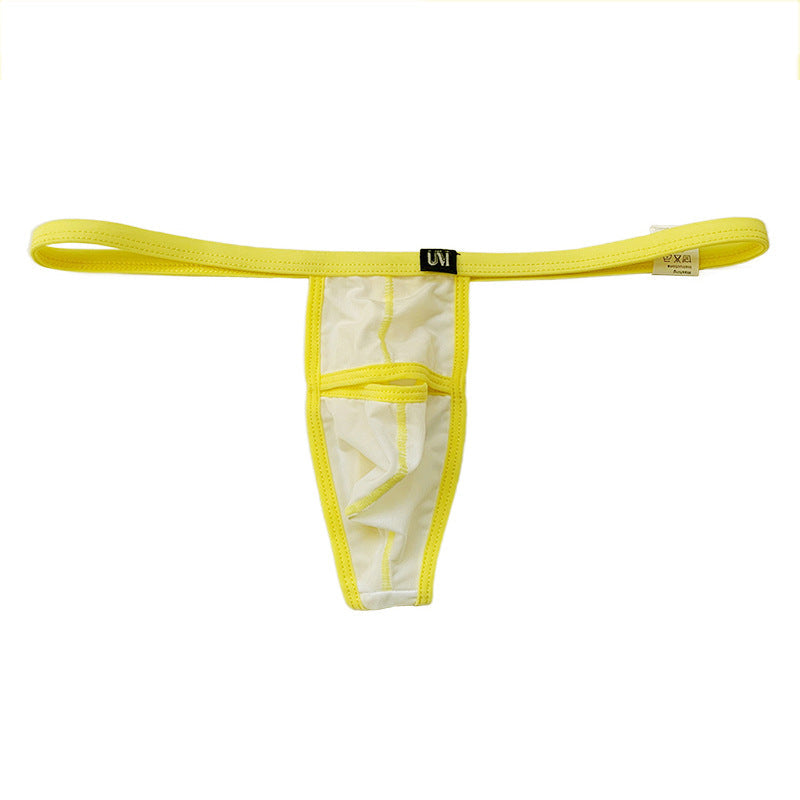 Men's Ice Silk Open Style Thong