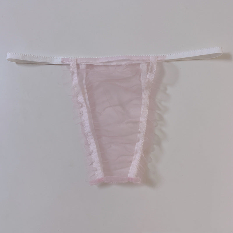 Men's Transparent Mesh Sexy Thong