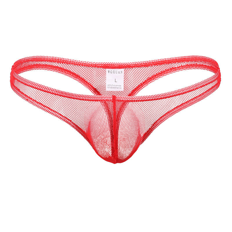 Men's Mesh Transparent Breathable Thong