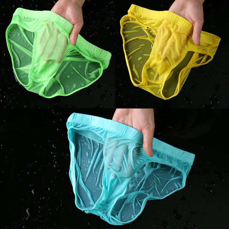 Plus Size Ice Silk Panties