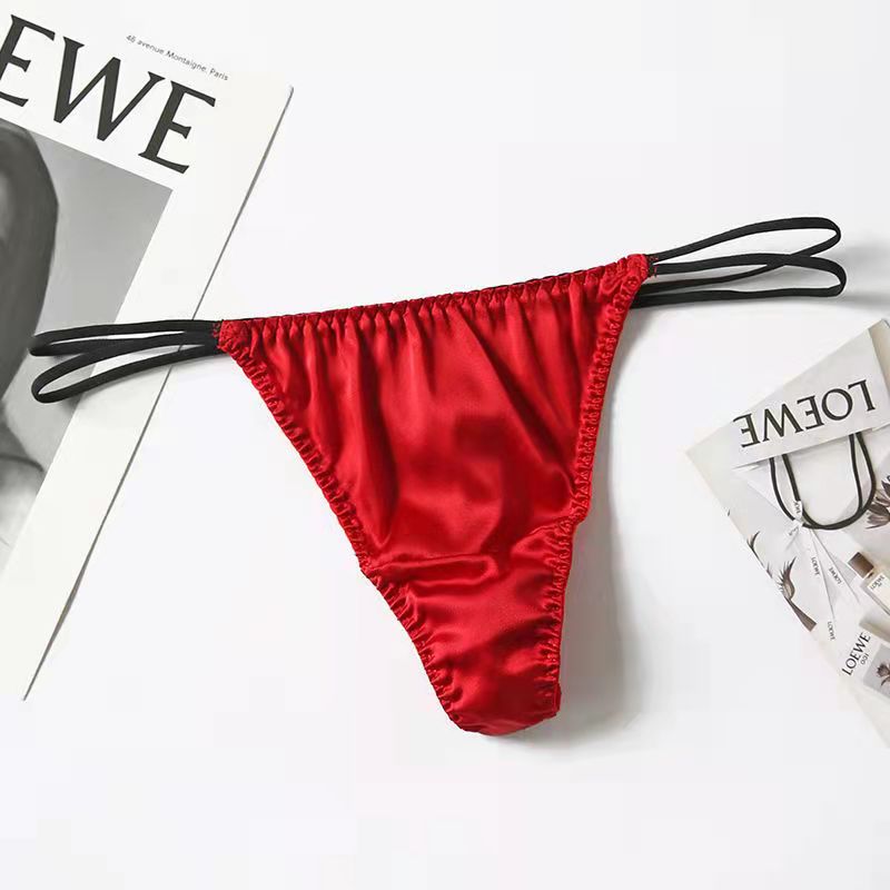 Silk Sexy Seamless Thong - Fashion Men's Panties