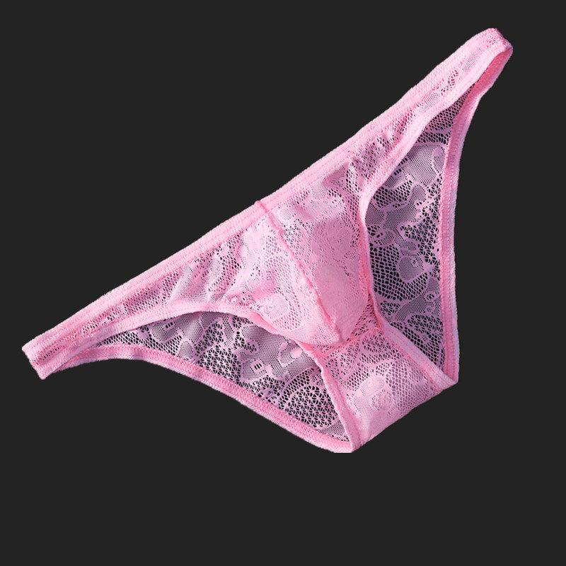 Men Lace Transparent Panties - Fashion Men's Panties