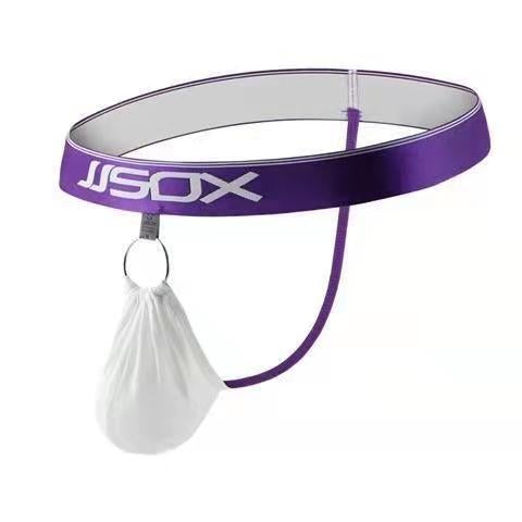 Sexy Wide Belt Hoop Fluorescent Thong -
