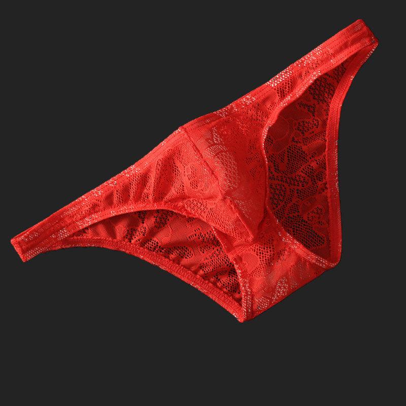 Men Lace Transparent Panties - Fashion Men's Panties
