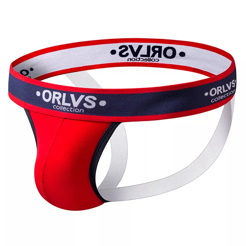 Mens Jockstrap Briefs Gay Cotton Thongs Strings -
