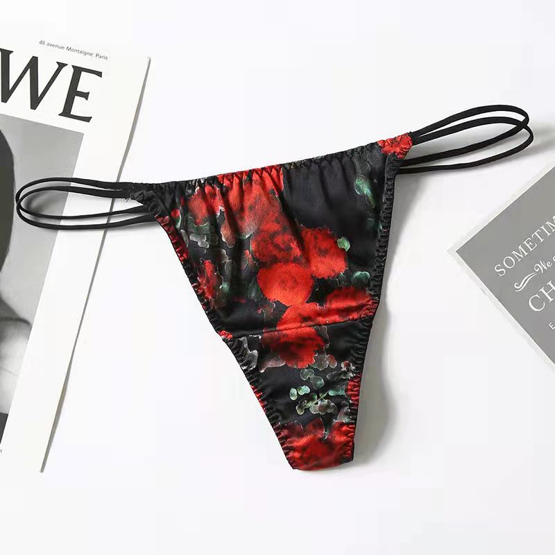 Silk Sexy Seamless Thong - Fashion Men's Panties