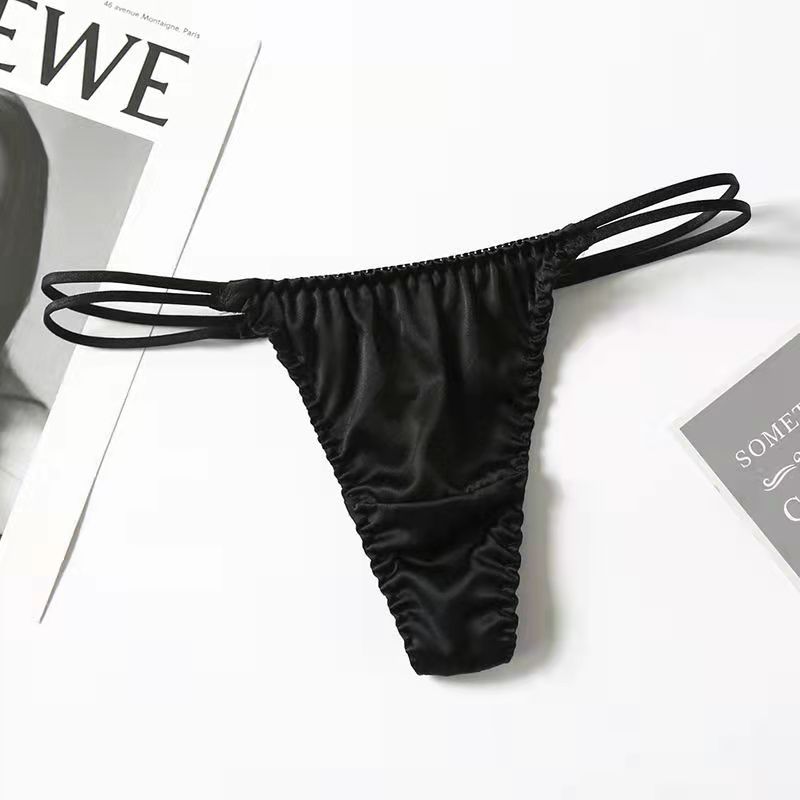 Silk Sexy Seamless Thong - Fashion Men's Panties