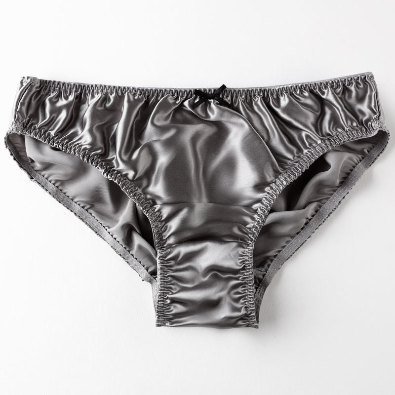 100% Silk Satin Plus Size Panties