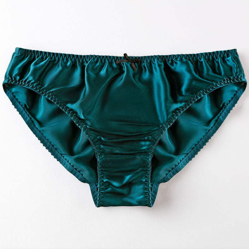 100% Silk Satin Plus Size Panties