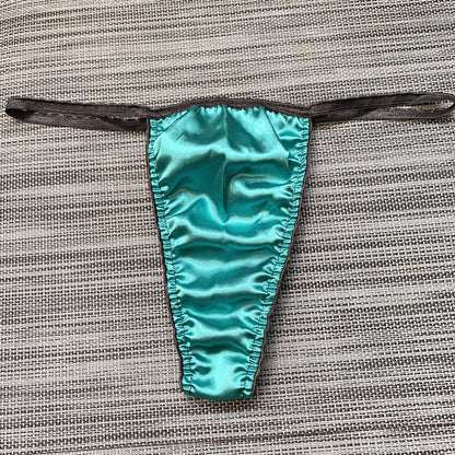 Men's Sexy Silk Stretch Thong