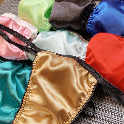 Men's Sexy Silk Stretch Thong