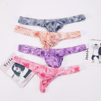 Men's Comfort Sexy Rose Thong