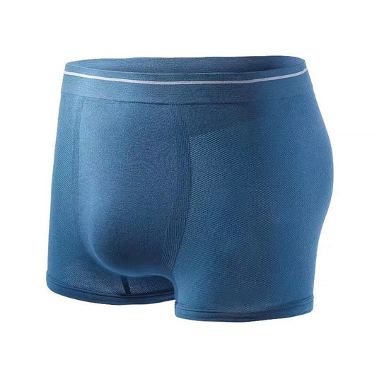 Men's High-end Silk and Linen Comfortable Breathable Boxer Briefs