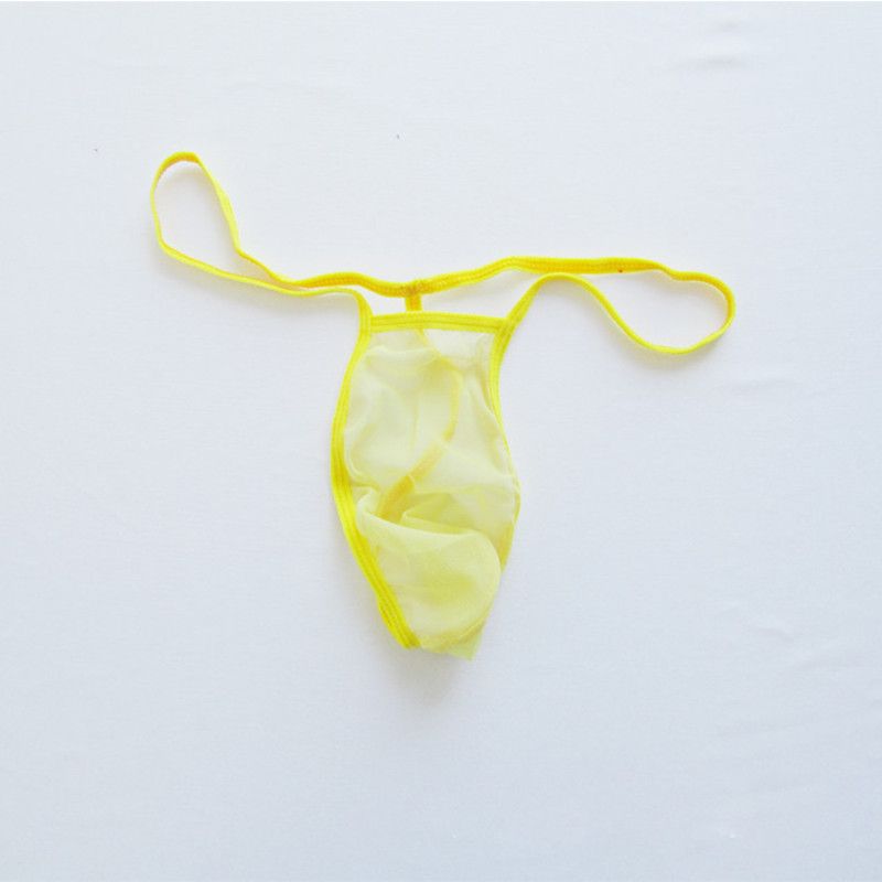 Men's Ultra Thin Sheer Thong