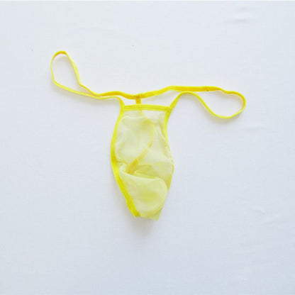 Men's Ultra Thin Sheer Thong