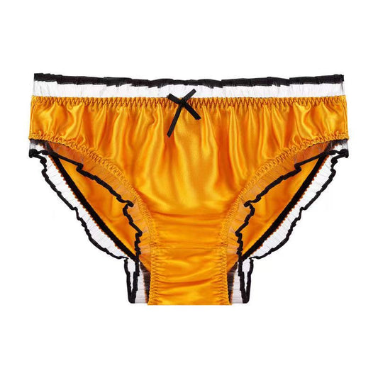 100%Mulberry Silk Smooth Satin Sexy Men's Underwear - Men's Fashion