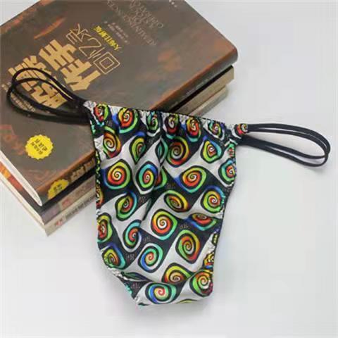 100% mulberry silk low waist thong