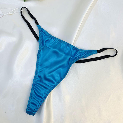 Low Rise Sexy Silk Thong