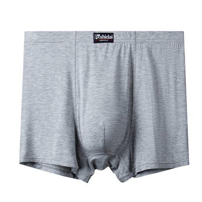 Men's High Waist Breathable Large Size Boxer Briefs