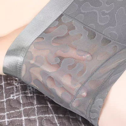 Men's Lightweight, Breathable, Quick-drying Transparent Boxer Briefs