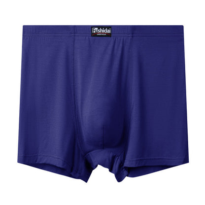 Men's High Waist Breathable Large Size Boxer Briefs