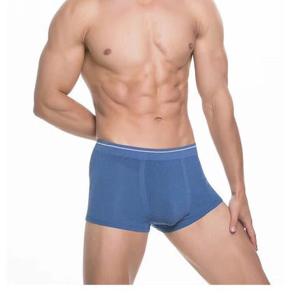 Men's High-end Silk and Linen Comfortable Breathable Boxer Briefs