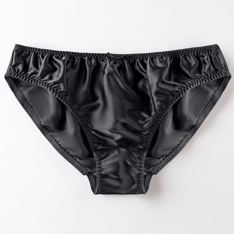 100% Silk Satin Plus Size Panties