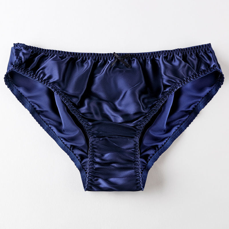 100% Silk Satin Plus Size Panties