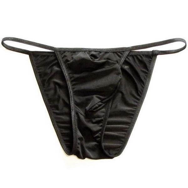 Men Ultra-thin Ice Silk Thong